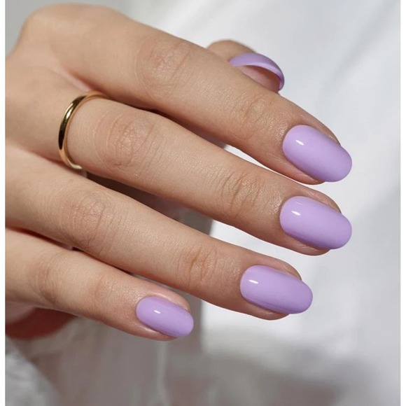 BTArtbox lila lavender Press On Nails Almond Shape natural Gel Look | Soft - Picture 2 of 5